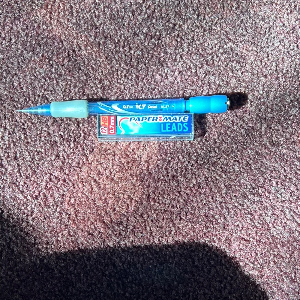 Paper Mate Blue Pencil Case